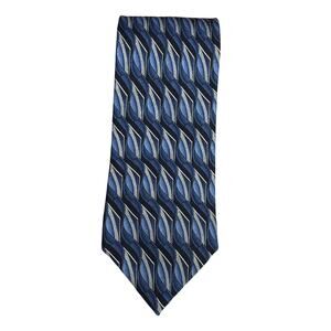 DANIELLI MILANO NECKTIE TIE‎ 100% Silk Italian Hand Made hand made blue gray